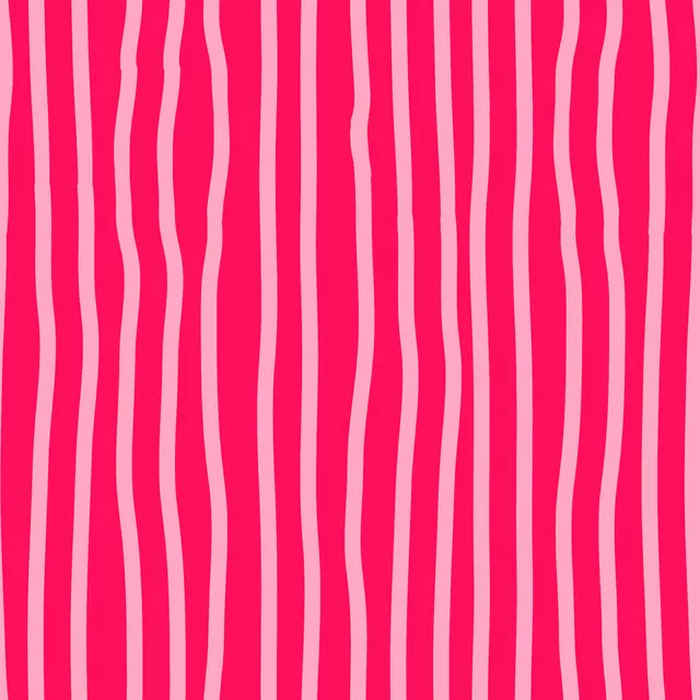 Tischset Pink Stripes Vertical