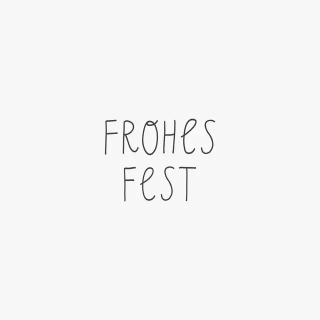Kissen Frohes Fest