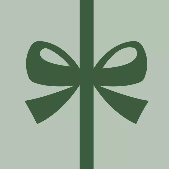 Kissen Christmas Gift Green