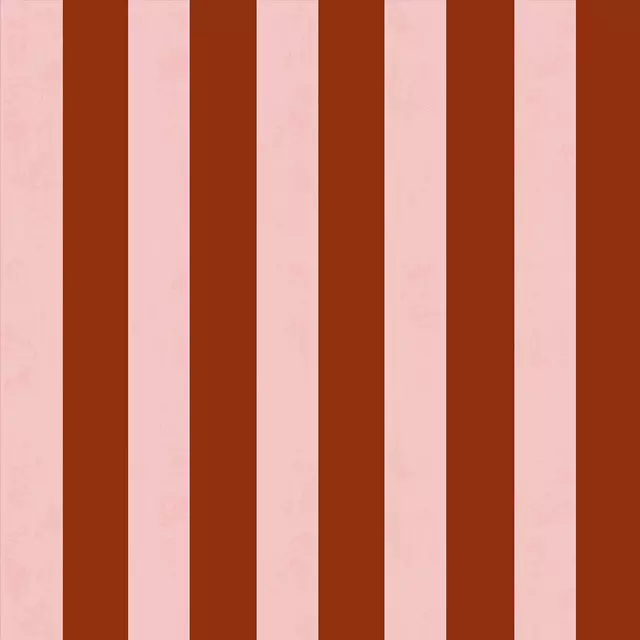 Kissen Bold Lines rust rosé
