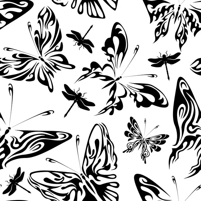 Sitzkissen Butterfly