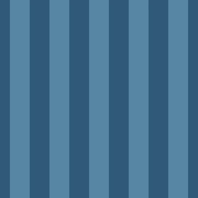 Bankauflage breite vertikale Streifen blau