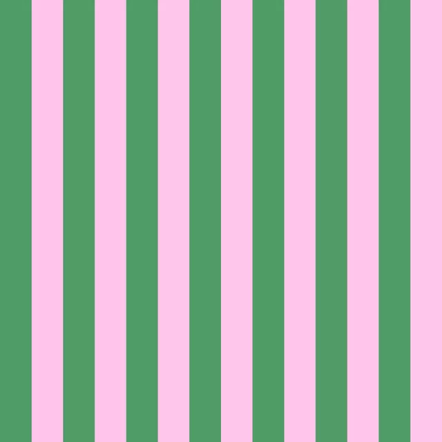 Bettwäsche Gestreift Grün und Pink