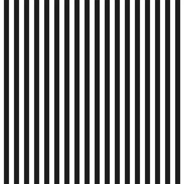 Tischläufer Black & White Memphis Stripes