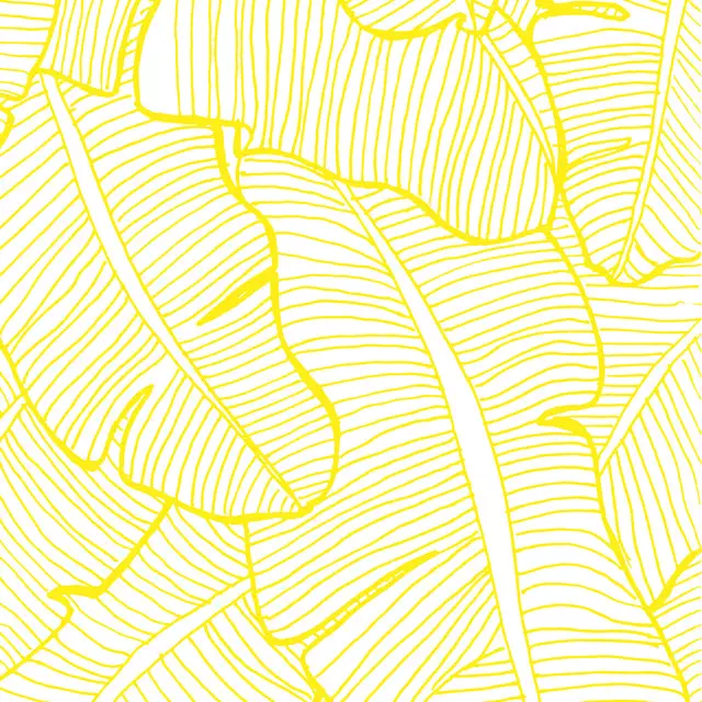 Raffrollo Yellow Jungle