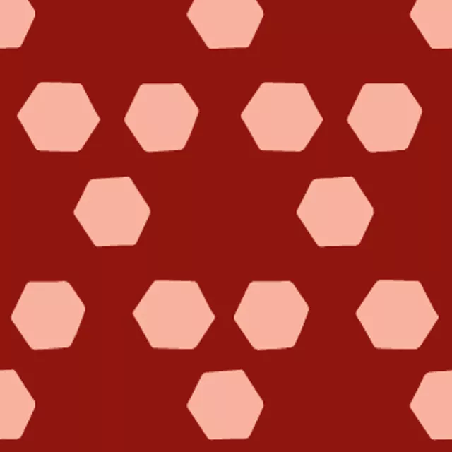 Kissen Kleines Hexagon
