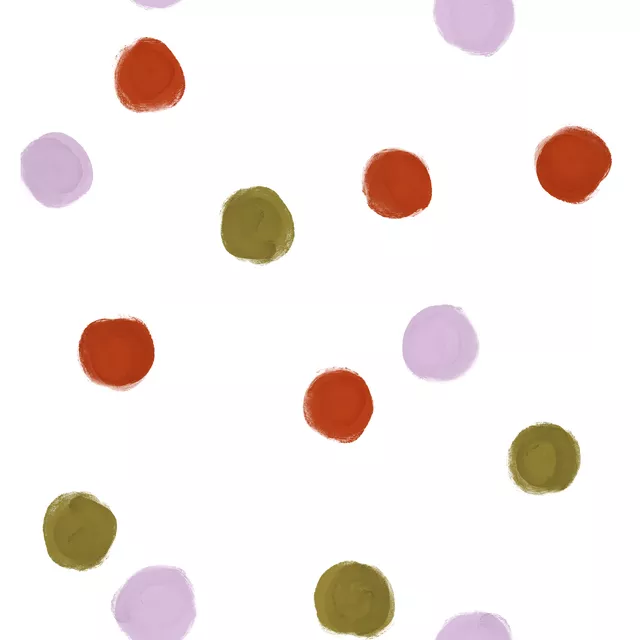 Raffrollo Watercolor Dots | 1