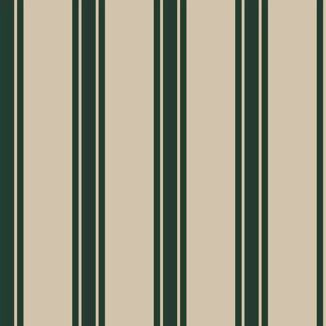 Textilposter Weihnachtsstreifen 1 grün sand