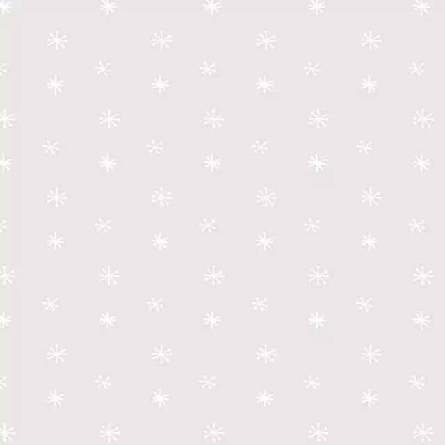 Bettwäsche Schneeflocken zart-beige