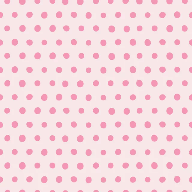 Kissen Dots pink