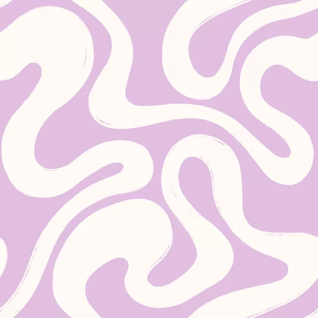Kissen Swirl purple