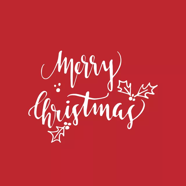 Tischset Merry Christmas