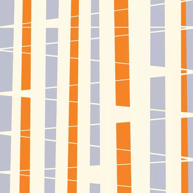 Tischset Abstract Flow Lila Orange