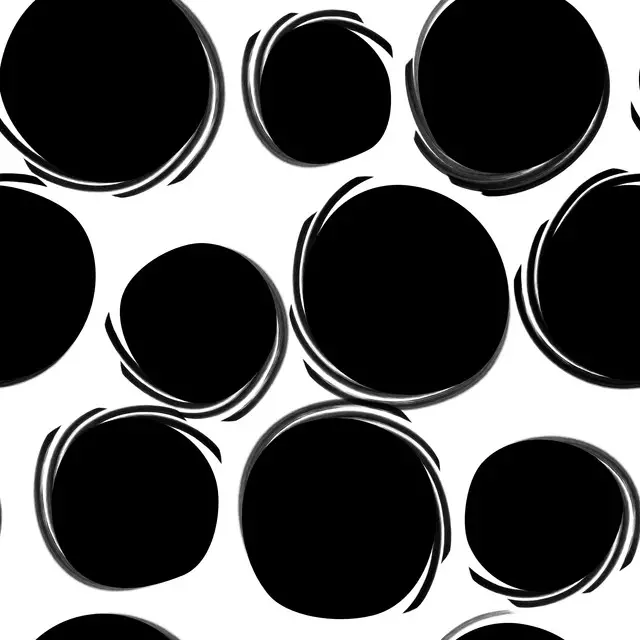 Servietten Black&White: Dots 2