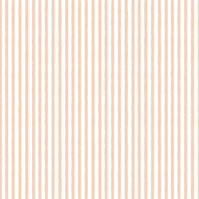 Sitzkissen Streifen weiß-peach