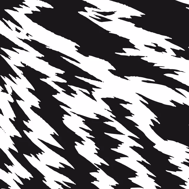 Servietten Blitz 02 schwarz-weiß
