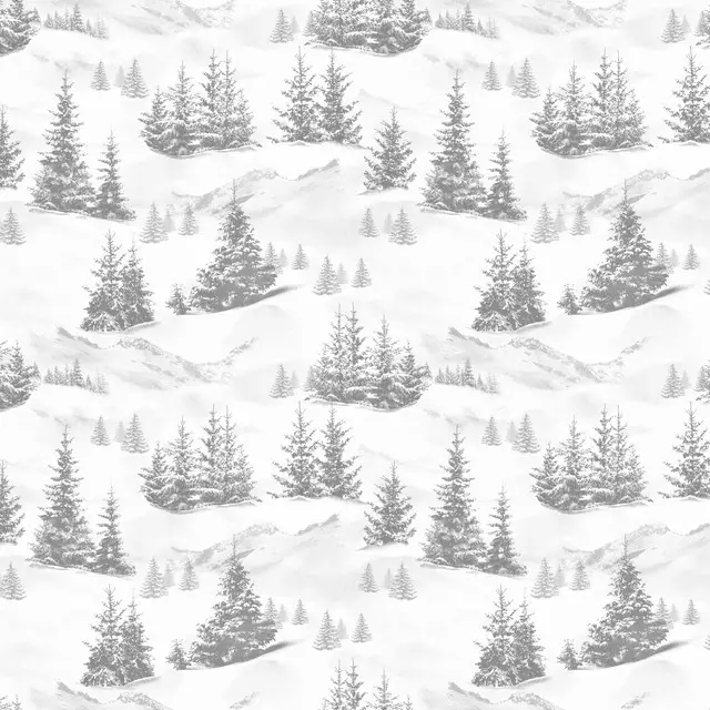 Tischläufer Winterlandschaft