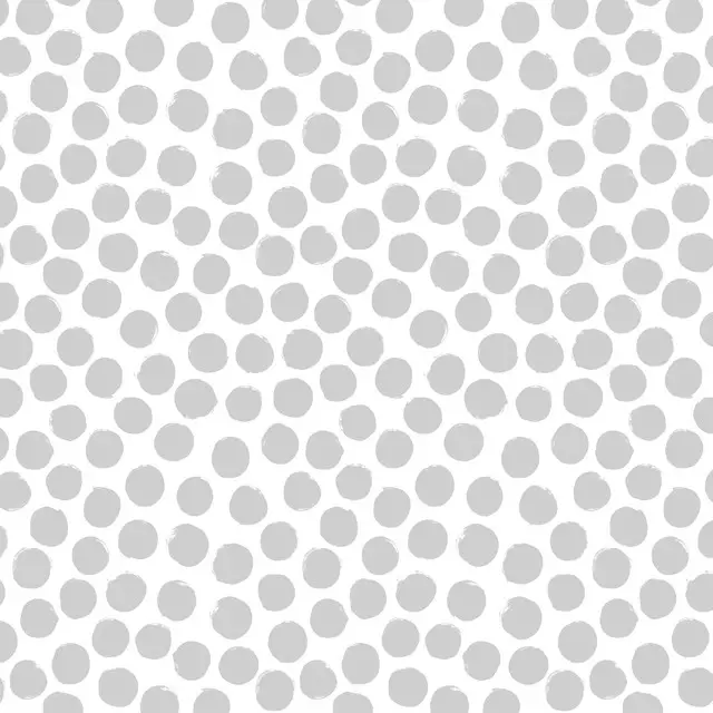 Kissen Polka Dots 3 Grau Punkte