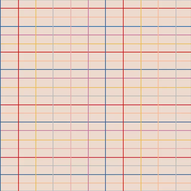 Tischdecke Colour grid bunt