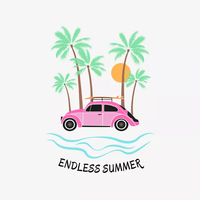 Geschirrtuch Endless Summer Surf