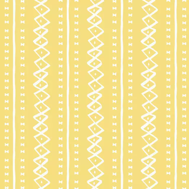 Kissen Boho Sommer Gelb 1