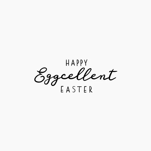 Kissen Happy Eggcellent Easter Ostern