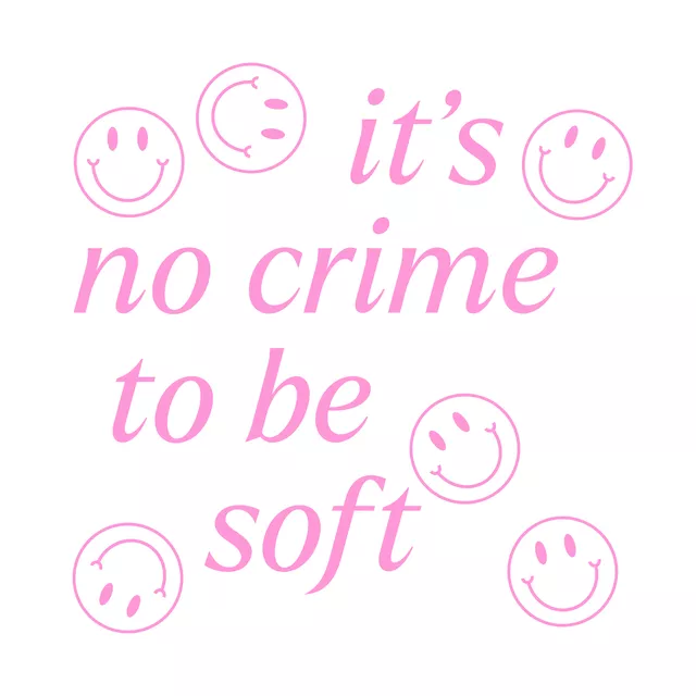 Geschirrtuch No Crime To Be Soft Candypink