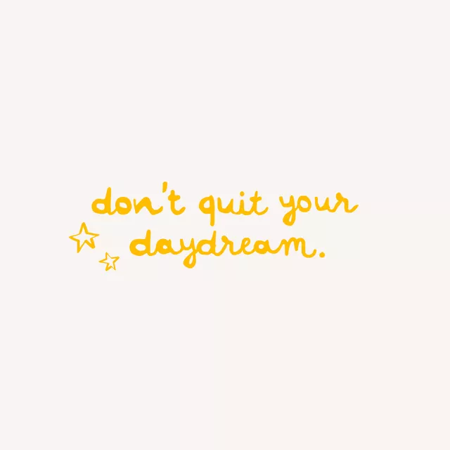 Kissen Don't quit your Daydream