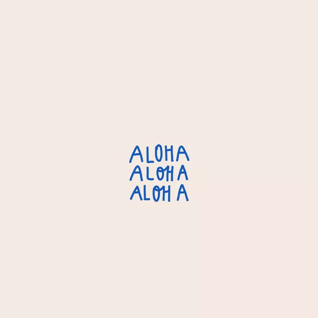 Servietten Aloha Trio Blue
