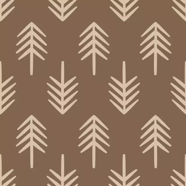 Tischdecke Boho Forest cocoa