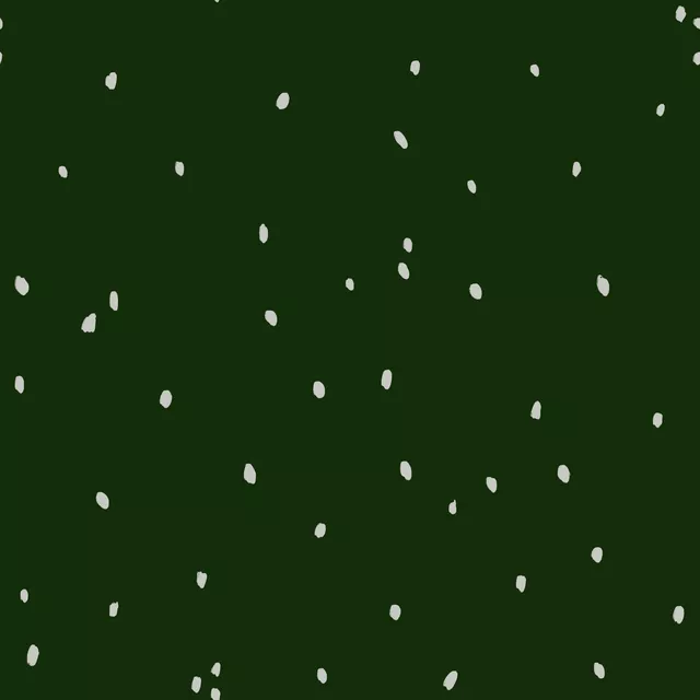 Kissen Schneeflocken Grün