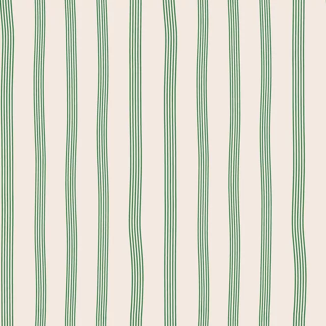 Kissen Green Stripes