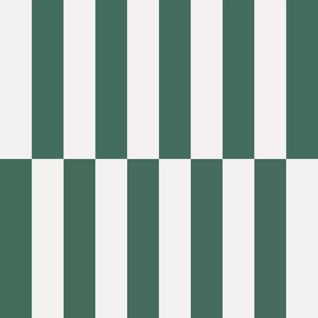 Kissen Green Stripes