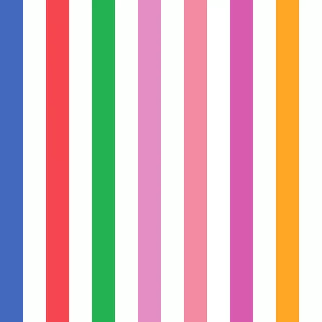 Tischläufer Colorful Stripes Bold