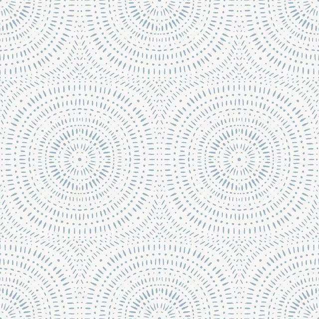 Servietten Circles Blau Grau