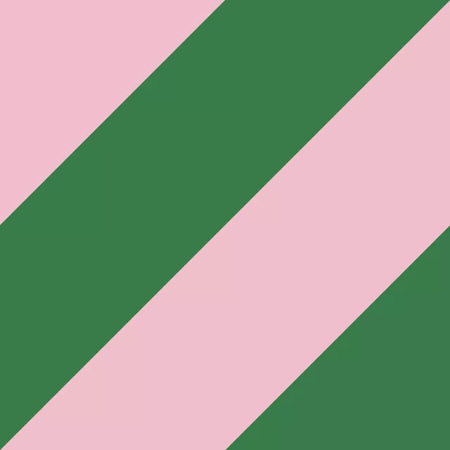 Sitzkissen Stripes Grün Rosa
