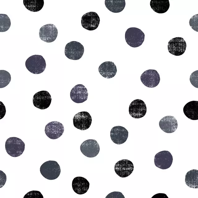 Sitzkissen Potato Print Dots
