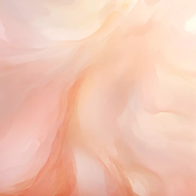 Raffrollo Abstract Color Study Peach III