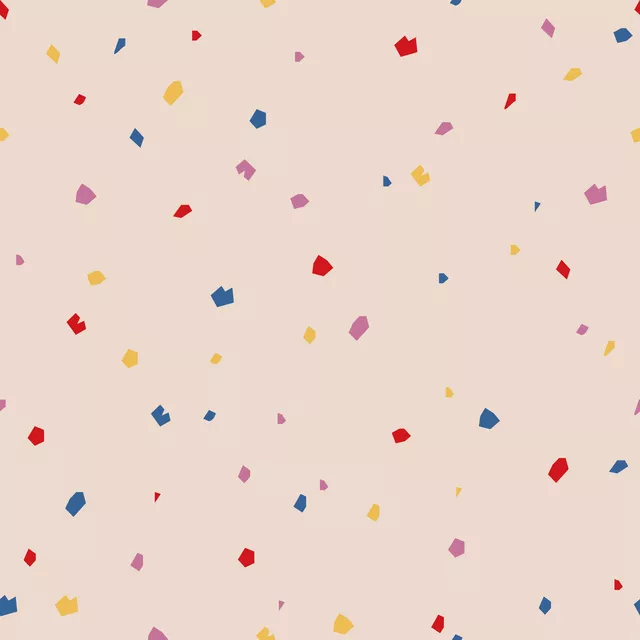 Tischdecke Konfetti bunt