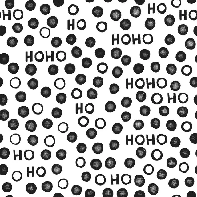 Kissen Hohoho Weihnachten