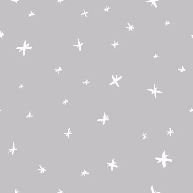 Geschirrtuch Sterne grau