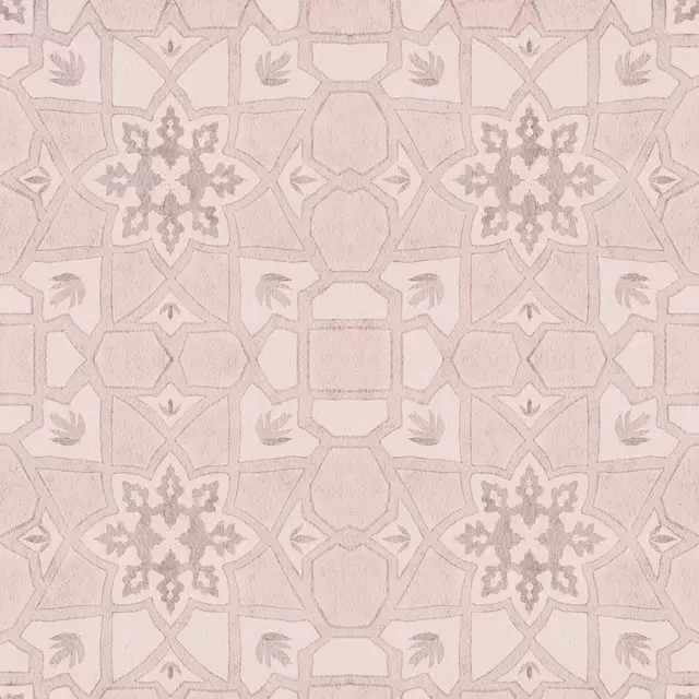 Textilposter Altrosa boho Marrakesh Fliese