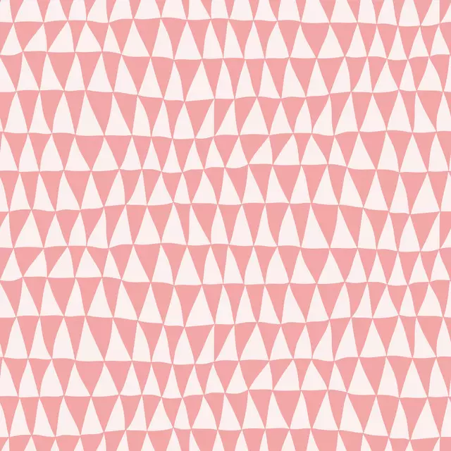 Flächenvorhang Odd Triangles koralle pink