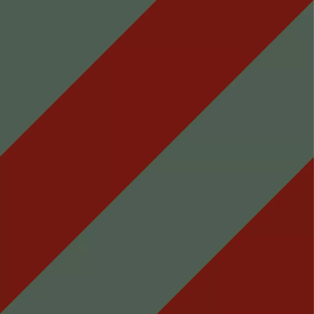 Dekovorhang Stripes red green