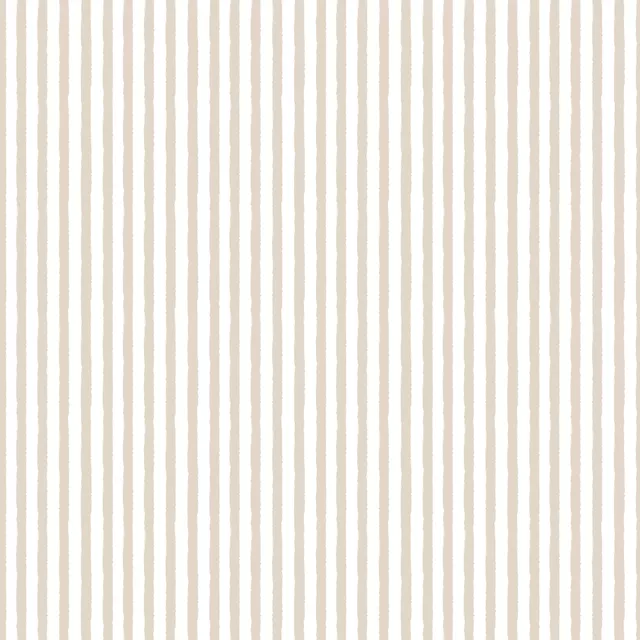Tischdecke Streifen weiß-beige