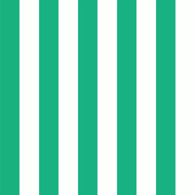 Kissen Streifen grün weiß
