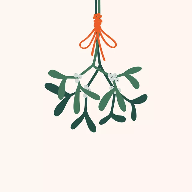 Sitzkissen Mistletoe
