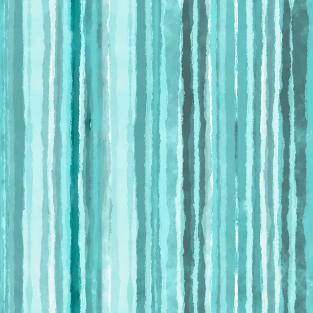 Kissen Watercolor Stripes mint