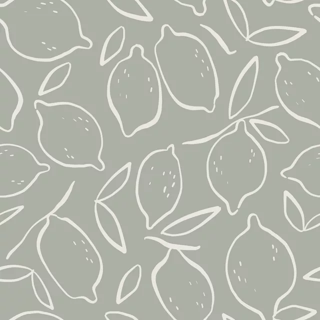 Servietten Lemon Pattern