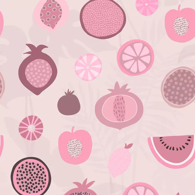 Servietten Tropical Fruit Garden pink